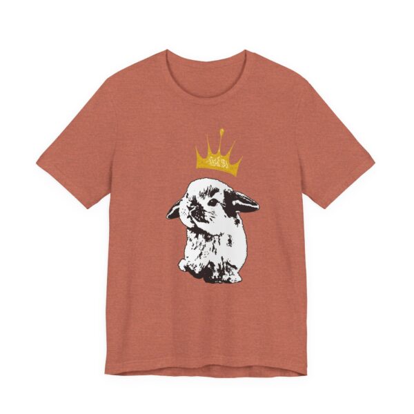 Grumpy Bunny King Unisex Graphic Tee, Cute Rabbit Shirt, Unisex T-Shirt, Gift for Animal Lovers, Funny Pet Apparel, Fantasy Wildlife Shirt - Image 11