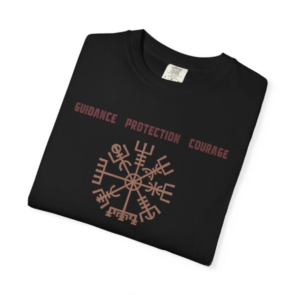 Guidance, Protection, Courage - Vegvisir Mediumweight T-Shirt - Image 21