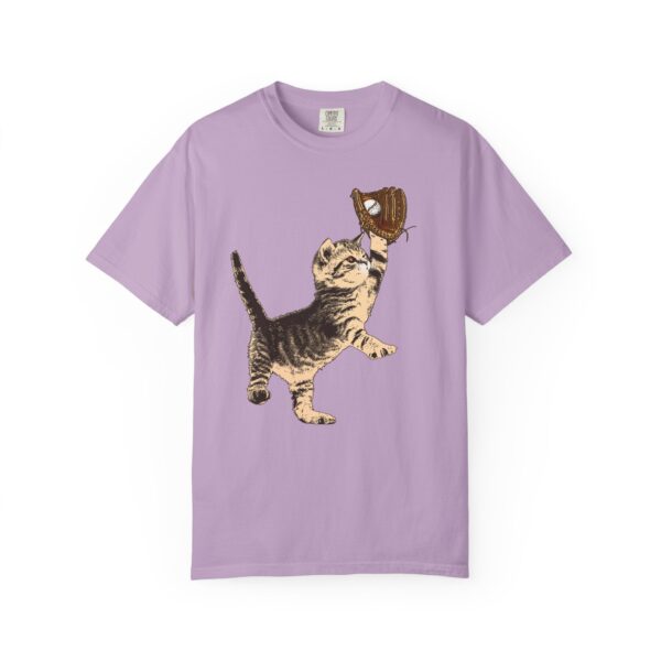 Baseball Kitten Mediumweight T-Shirt - Image 15