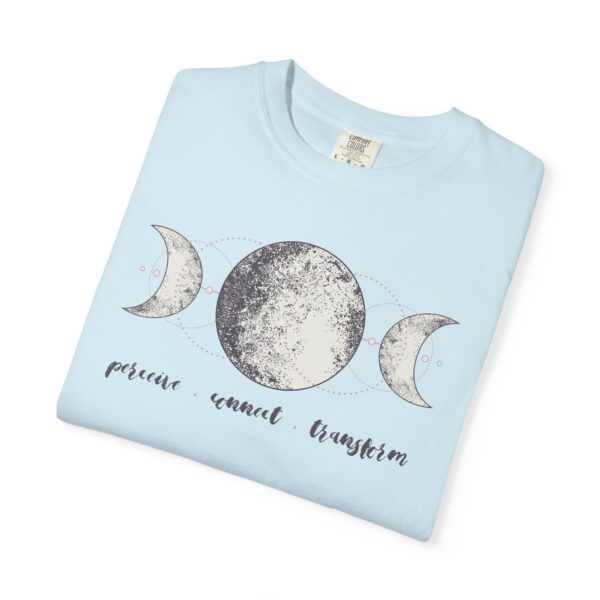 Perceive, Connect, Transform - Moon Phases Mediumweight T-Shirt - Image 21