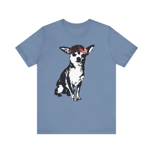 Newsboy Chihuahua Unisex Graphic T-Shirt, Cute Dog Shirt, Animal Lover Gift, Funny Pet Tee, Vintage Animal Lover Shirt, Relaxed Fit Tee - Image 8