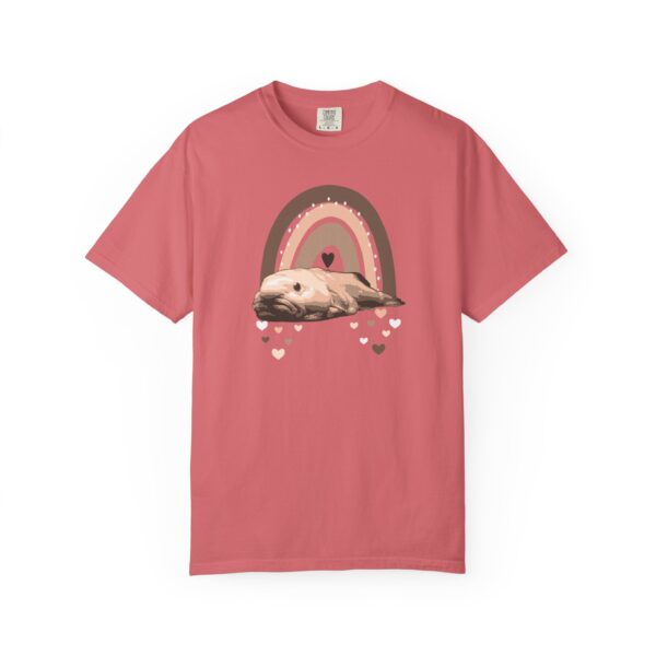 Boho Blobfish Rainbow Mediumweight T-Shirt - Image 16