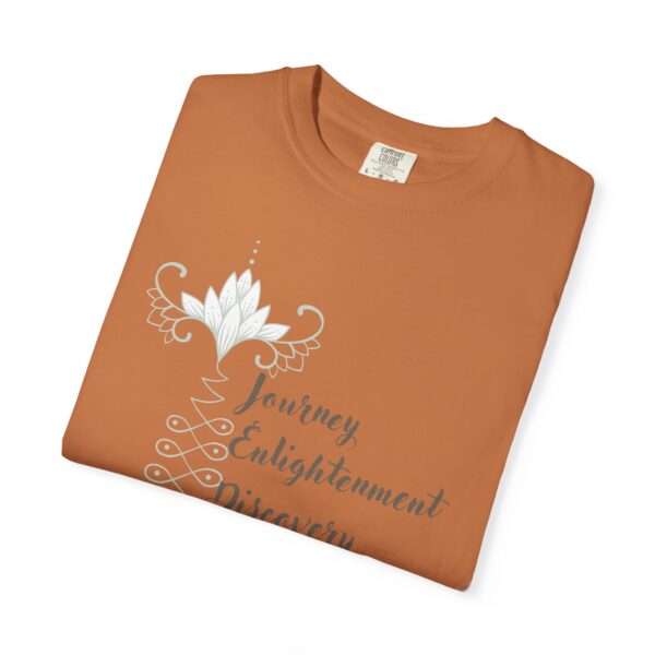 Journey, Enlightenment, Discovery - Unalome Lotus Midweight Shirt - Image 8