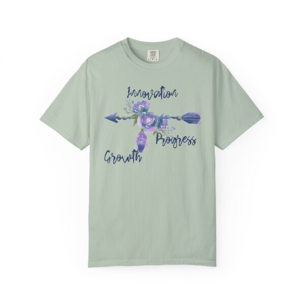 Innovation, Progress, Growth - Right Arrow Mediumweight T-Shirt - Image 20