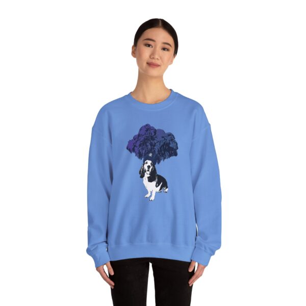 Basset Hound Performer Crewneck Sweatshirt - Image 17