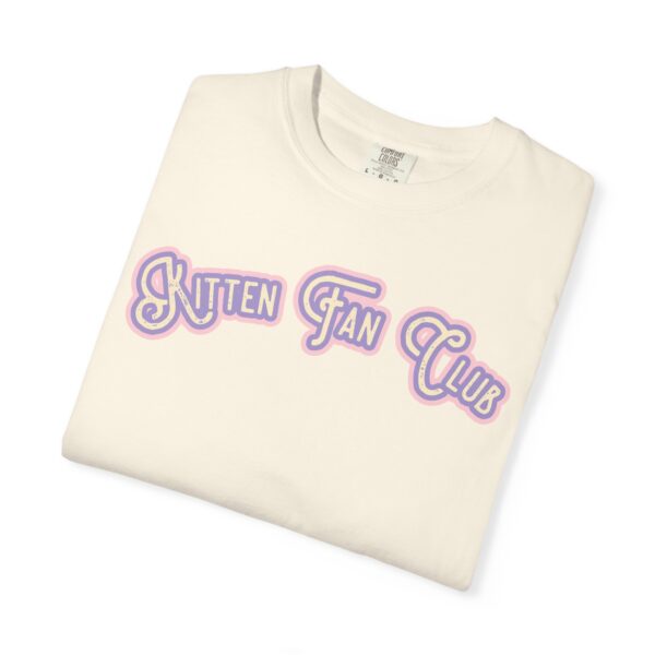 Kitten Fan Club Mediumweight T-Shirt - Image 8