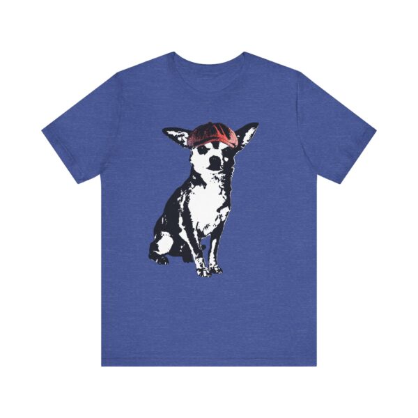 Newsboy Chihuahua Unisex Graphic T-Shirt, Cute Dog Shirt, Animal Lover Gift, Funny Pet Tee, Vintage Animal Lover Shirt, Relaxed Fit Tee - Image 12