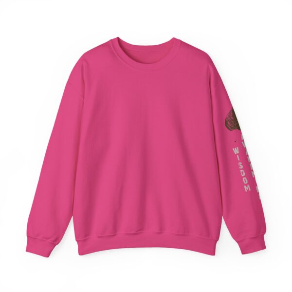 Wisdom, Awakening, Enlightenment - Bodhi Leaf Crewneck Sweatshirt - Image 21