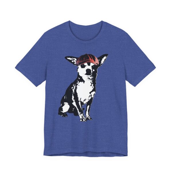 Newsboy Chihuahua Unisex Graphic T-Shirt, Cute Dog Shirt, Animal Lover Gift, Funny Pet Tee, Vintage Animal Lover Shirt, Relaxed Fit Tee - Image 13