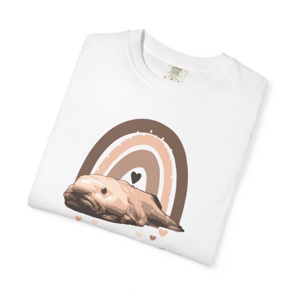Boho Blobfish Rainbow Mediumweight T-Shirt - Image 4