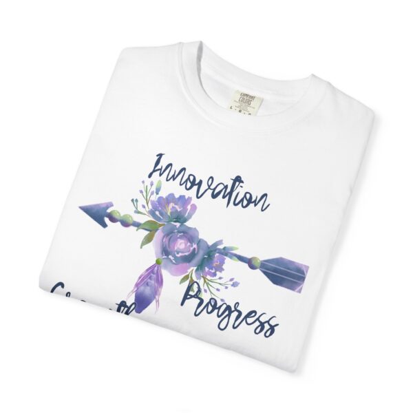Innovation, Progress, Growth - Right Arrow Mediumweight T-Shirt - Image 4