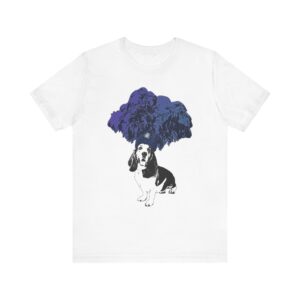 Basset Hound Performer Unisex T-Shirt, Dog Lover Tee, Cute Pet Shirt, Gift for Dog Owners, Animal Lover Cotton Apparel, Funny Dog Shirt