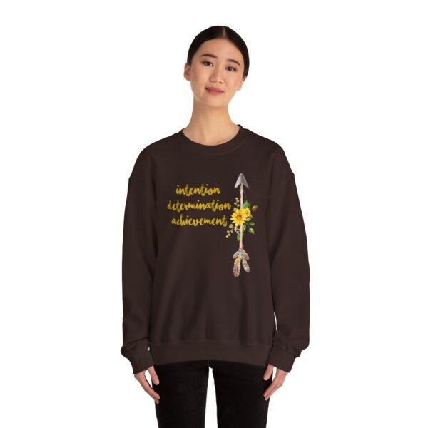 Intention, Determination, Achievement - Up Arrow Sweatshirt - Image 19