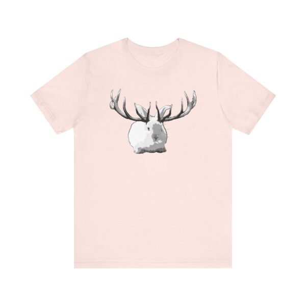 It's a Jackalope Kind of Day Unisex T-Shirt, Whimsical Stag Bunny Tee, Funny Graphic Shirt for Animal Lovers, Unique Gift for Bunny Lovers - Image 5