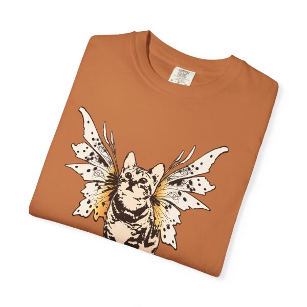 Fairy Kitty Relaxed Fit T-Shirt, Cute Animal Tee, Fantasy and Cat Lover Gift, Magical Fairy Wings Shirt, Unique Graphic Shirt, Eco-Friendly - Image 15