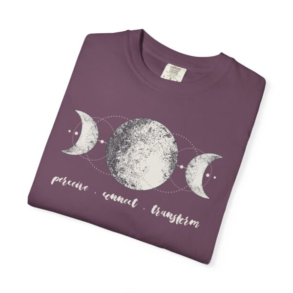 Perceive, Connect, Transform - Moon Phases Mediumweight T-Shirt - Image 8