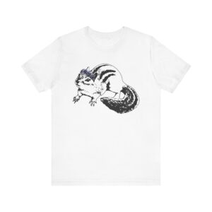 Chipmunk Flower Princess Unisex Jersey Tee