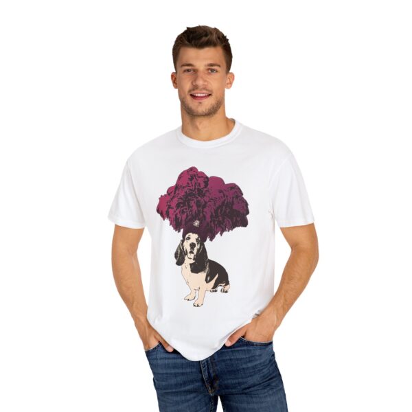 Basset Hound Performer Relaxed Fit Unisex Tee - Image 4