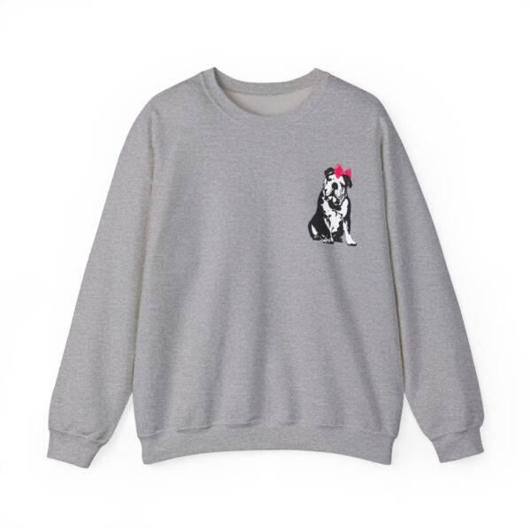 Sitting Pretty English Bulldog Crewneck Sweatshirt - Image 7