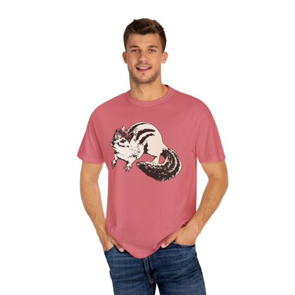 Chipmunk Flower Princess Relaxed Fit T-Shirt, Cute Animal Tee, Unisex Gift for Nature Lovers, Casual Cotton Shirt, Eco-Friendly - Image 14