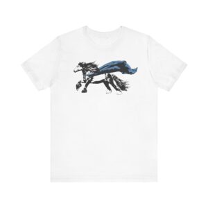 Horse Hero Unisex T-Shirt, Superhero Horse, Cotton Relaxed Fit Shirt, Animal and Horse Lovers Gift, Festival Fashion, Unique Graphic Tee