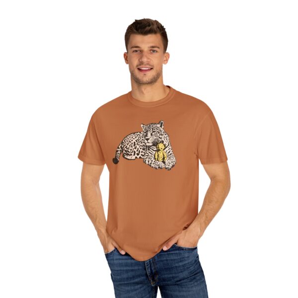 Snuggly Jaguar Relaxed Fit Unisex T-Shirt - Image 12