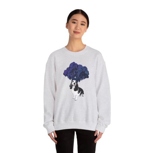 Basset Hound Performer Crewneck Sweatshirt - Image 9