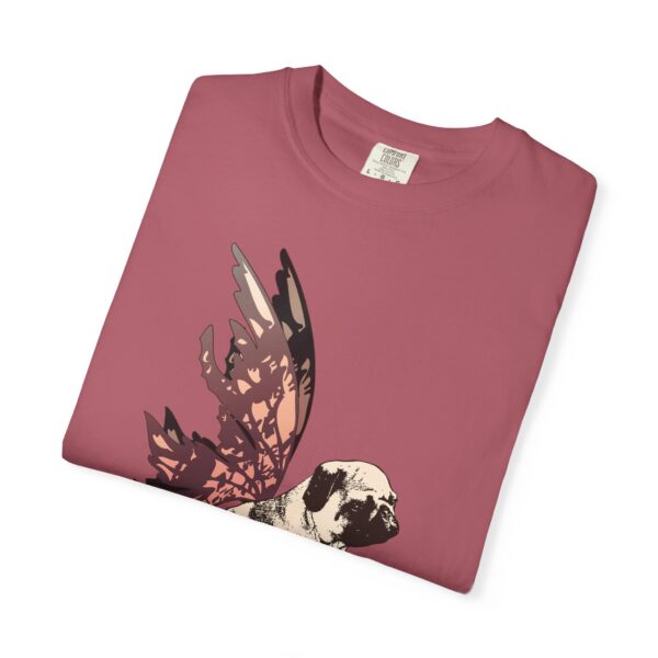 Fairy Pug Relaxed Fit Tee, Whimsical Fairy Wing Dog T-Shirt, Vintage Animal Tee, Cute Pet Lover Gift, Dog Lover Apparel, Eco-Friendly Cotton - Image 16