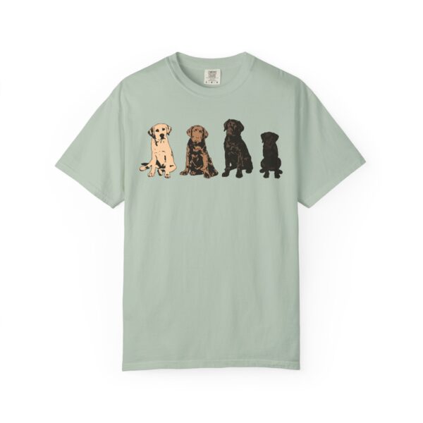 The Labrador Rainbow Mediumweight T-Shirt - Image 11