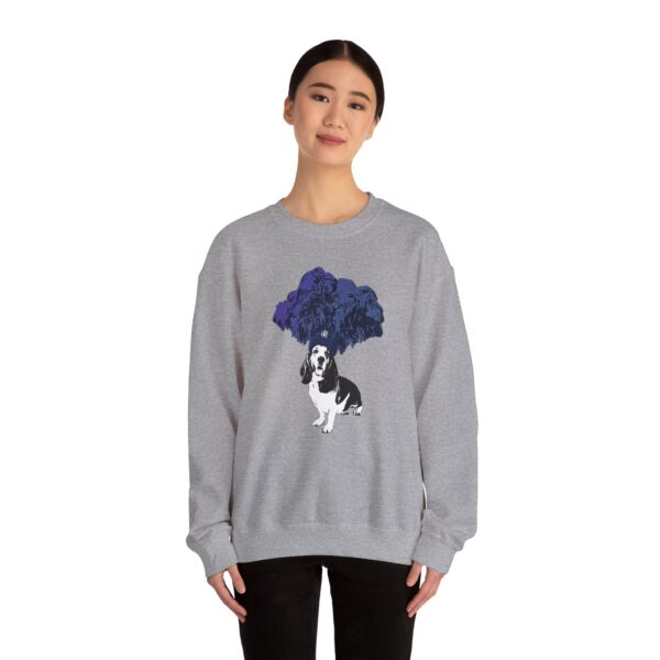 Basset Hound Performer Crewneck Sweatshirt - Image 13