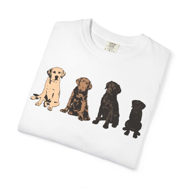The Labrador Rainbow Mediumweight T-Shirt - Image 4