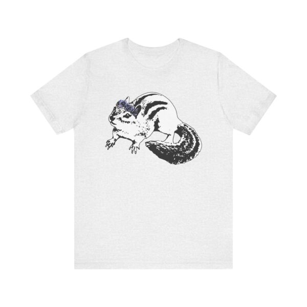 Chipmunk Flower Princess Unisex Jersey Tee - Image 5