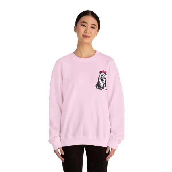 Sitting Pretty English Bulldog Crewneck Sweatshirt - Image 14