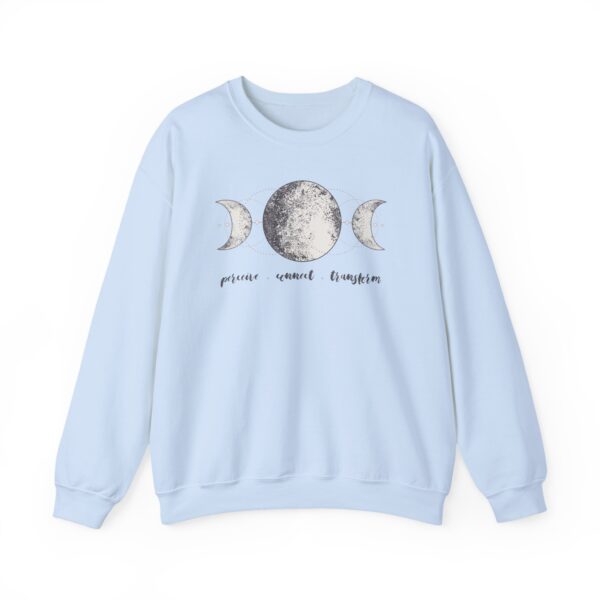 Perceive, Connect, Transform - Moon Phases Crewneck Sweatshirt - Image 16