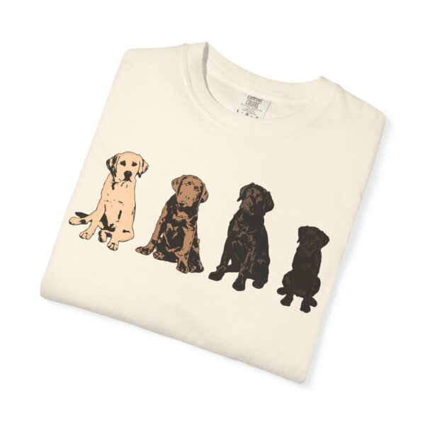 The Labrador Rainbow Mediumweight T-Shirt - Image 8