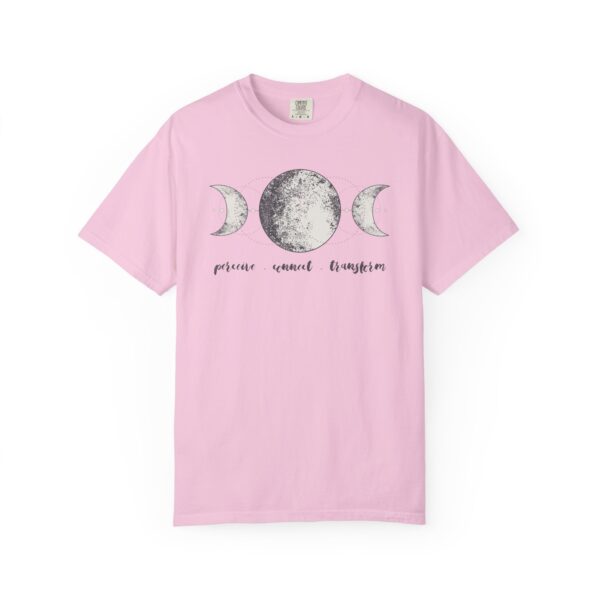 Perceive, Connect, Transform - Moon Phases Mediumweight T-Shirt - Image 16
