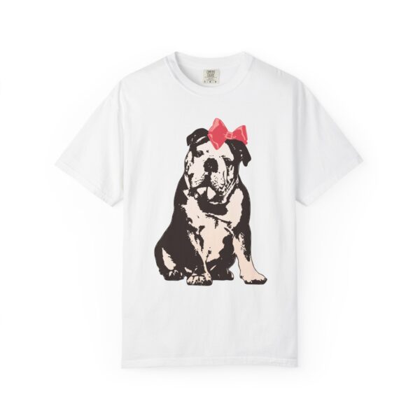 Sitting Pretty English Bulldog Relaxed Fit Unisex Tee