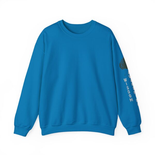 Wisdom, Awakening, Enlightenment - Bodhi Leaf Crewneck Sweatshirt - Image 17