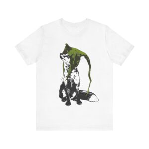 Druid Fox Unisex Graphic Tee, Unisex Short Sleeve Shirt, Nature Lover Gift, Casual Wear, Animal Lover T-Shirt, Outdoor Enthusiast Gift