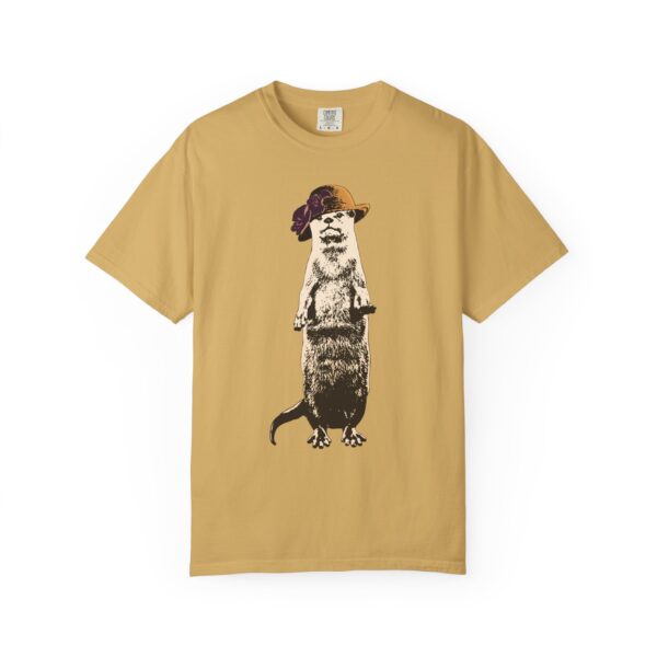 Otter Be Going Now Relaxed Fit T-Shirt, Animal Lover Gift, Cute Otter Graphic Tee, Vintage T-Shirt, Unique Shirt for Friends, Eco-Friendly - Image 9