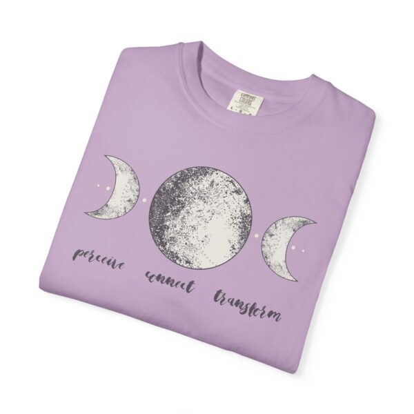 Perceive, Connect, Transform - Moon Phases Mediumweight T-Shirt - Image 13