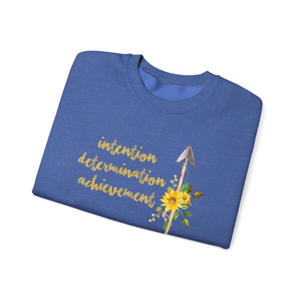Intention, Determination, Achievement - Up Arrow Sweatshirt - Image 8