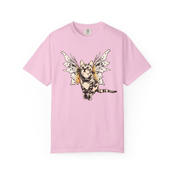 Fairy Kitty Relaxed Fit T-Shirt, Cute Animal Tee, Fantasy and Cat Lover Gift, Magical Fairy Wings Shirt, Unique Graphic Shirt, Eco-Friendly - Image 17