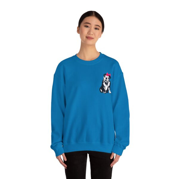 Sitting Pretty English Bulldog Crewneck Sweatshirt - Image 19
