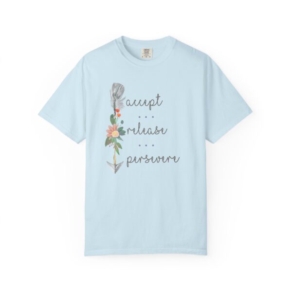 Accept, Release, Persevere - Down Arrow Mediumweight T-Shirt - Image 20