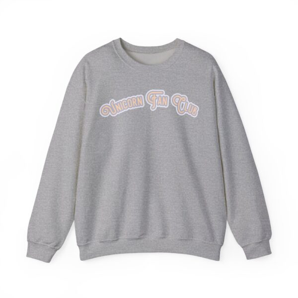 Unicorn Fan Club Crewneck Sweatshirt, - Image 11