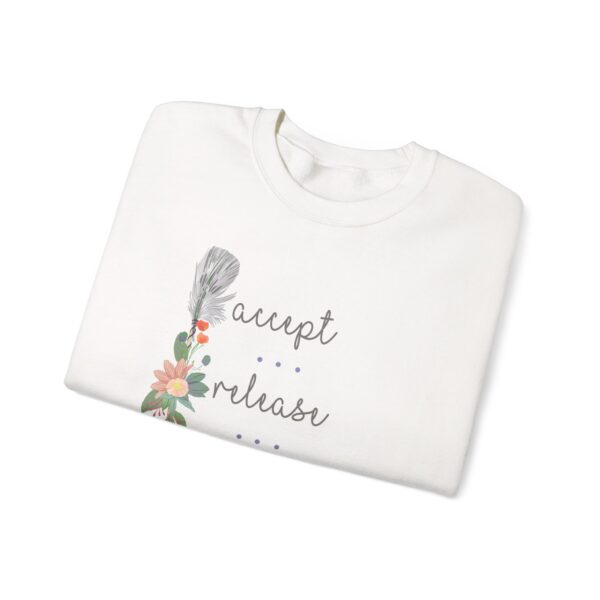 Accept, Release, Persevere - Down Arrow Crewneck Sweatshirt - Image 4