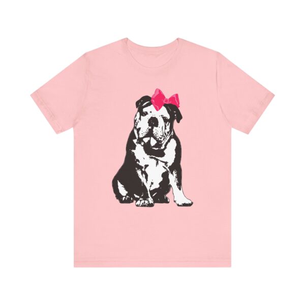 Sitting Pretty English Bulldog Unisex Tee, Relaxed Fit Vintage Dog Lover T-Shirt - Cute Dog Design for Animal Lovers, Gifts for Dog Owners - Image 16