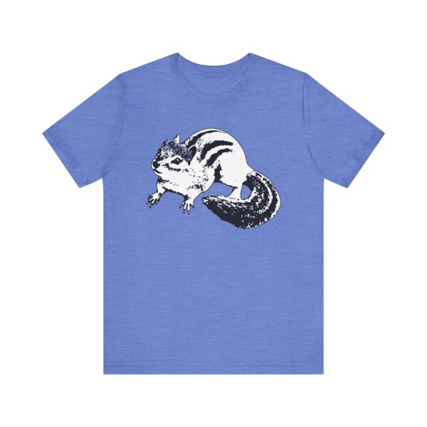Chipmunk Flower Princess Unisex Jersey Tee - Image 13