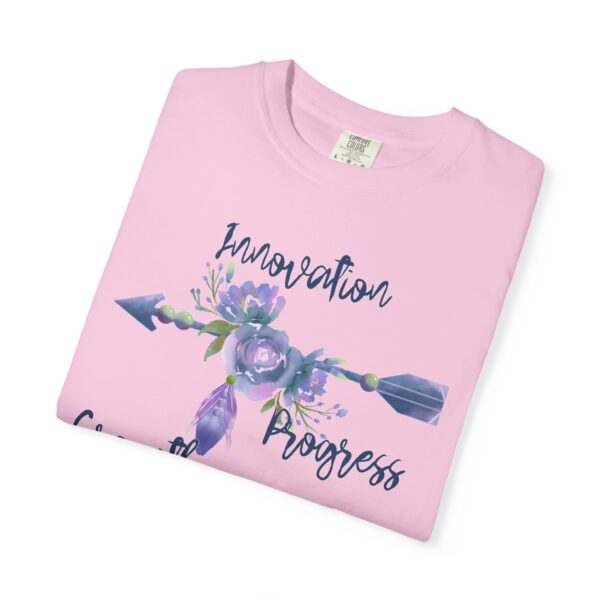 Innovation, Progress, Growth - Right Arrow Mediumweight T-Shirt - Image 8